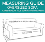 U-NICE HOME Stretch Couch Cover Sofa Cover Sofa Slipcover Furniture Protector - Image 6