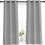 NICETOWN Blackout Sliver Grey Curtains by NICETOWN