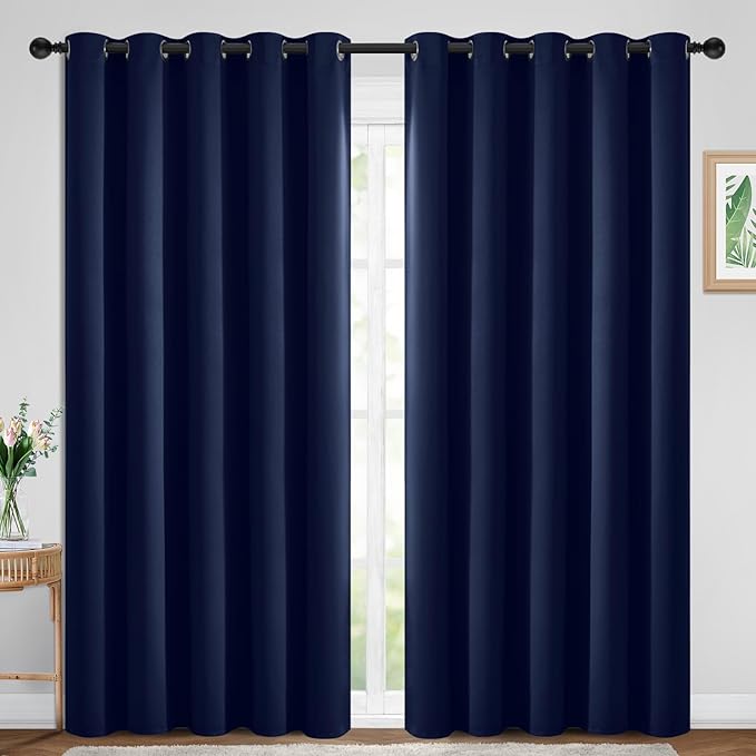 Yakamok Blackout Curtains Room Darkening Thermal Insulated Window Panels by Yakamok