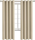 BGment Room Darkening Curtains 72 Inches Long by BGment