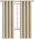 BGment Room Darkening Curtains 72 Inches Long by BGment