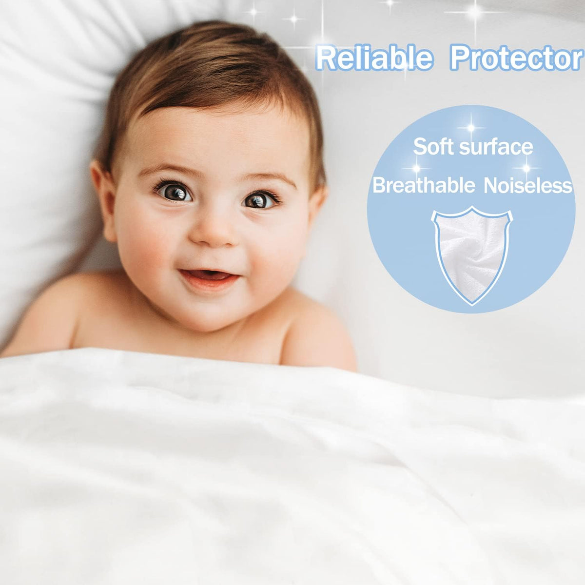 Softhour King Mattress Protector, Waterproof Mattress Protector
