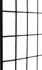 Amazon Basics 6-Cube Wire Grid Stackable Storage Organizer, Metal Shelving Unit, No-Tool Assembly, 26"W x 38"H x 12.6"D, Black