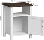 ChooChoo Farmhouse Nightstands with Storage