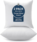 LANE LINEN 24x24 Pillow Inserts by LaneLinen