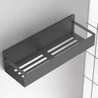 HuggieGems Metal Magnetic Spice Rack for Refrigerator Dark Gray, 4 Pack