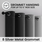 SimpleHome Ombre Room Darkening Curtains - Image 5