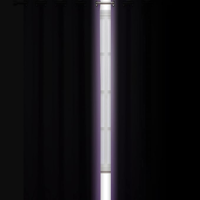 LEMOMO Lavender Thermal Blackout Curtains/52 x 72 Inch/Set of 2 Panels Room - Image 3