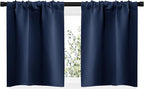 NICETOWN RV Blackout Curtains for Camper Windows, Kitchen Curtains, Short - Image 2