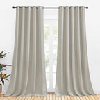 NICETOWN Thermal Insulated Natural Curtains by NICETOWN