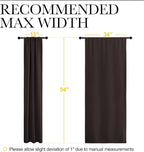 NICETOWN Kitchen Curtains Thermal Insulated Curtains & Drapes, Small Window - Image 7