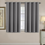 H.VERSAILTEX Blackout Curtain for Living Room Small Window Kitchen Blackout by HVERSAILTEX