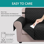 U-NICE HOME 4 Seater Sofa Cover 91 Inch Large Couch Covers - Image 5