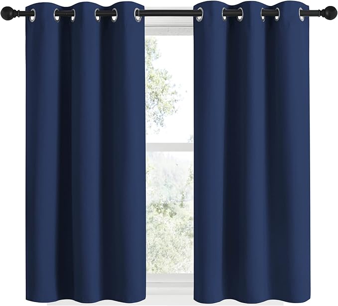 NICETOWN Blackout Draperies Curtains, All Season Thermal Insulated Solid - Image 2