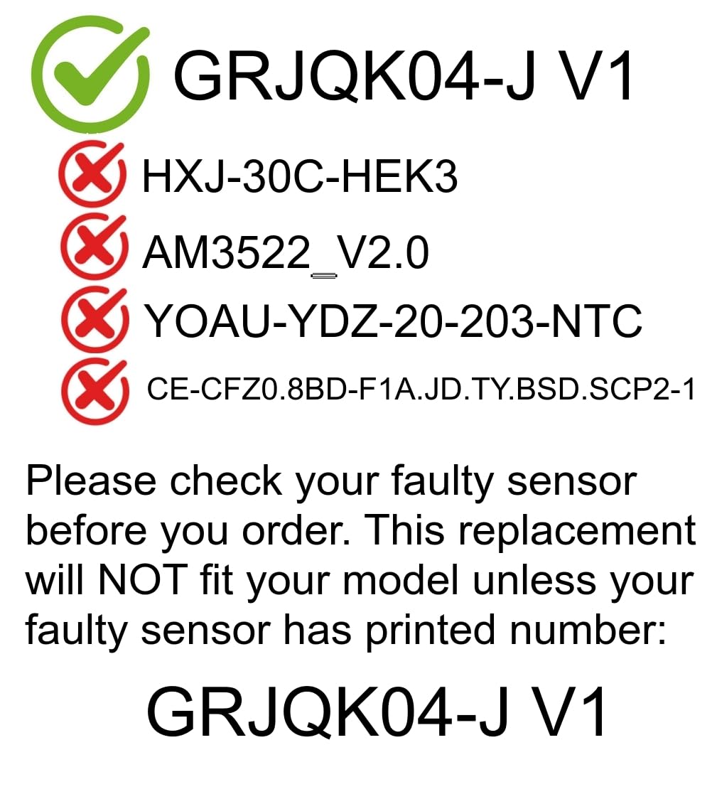 Humidity Sensor Replacement Compatible with Frigidaire and GE Dehumidifiers