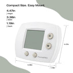 H6062 Programmable Digital Humidity Controller with Automatic Window Frost Protection, Manual and Dehumidify Modes, for Whole-Home Humidifier or Dehumidifier, Backlit Display