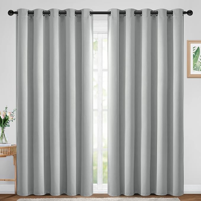 Yakamok Blackout Curtains Room Darkening Thermal Insulated Window Panels by Yakamok