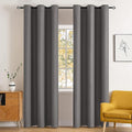MIULEE Blackout Curtains Room Darkening Thermal Insulated Drapes Solid Window by MIULEE