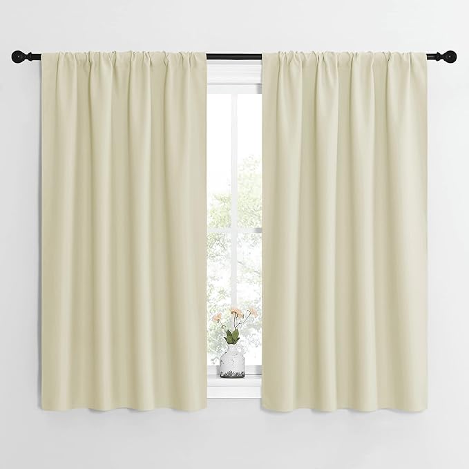 NICETOWN Kitchen Curtains, Short Blackout Curtains & Drapes, Home Decoration by NICETOWN