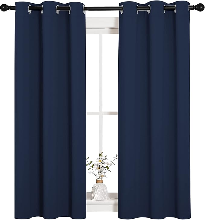 NICETOWN Blackout Curtain Panels, Window Treatment Energy Saving Thermal - Image 2