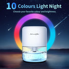 Dehumidifier for Home Small Quiet Dehumidifiers for 44OZ Water Tank Auto Defrost and Shutoff 10 Colors Light 4 Timer Options 3 Modes Portable Dehumidifiers for Bedroom Bathroom Closet RV
