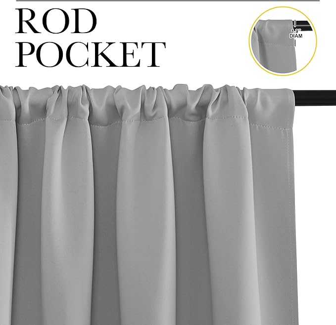 NICETOWN Room Darkening Curtains - Image 2