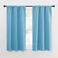 NICETOWN Kitchen Curtains for Small Windows, Privacy Thermal Insulated Blackout by NICETOWN