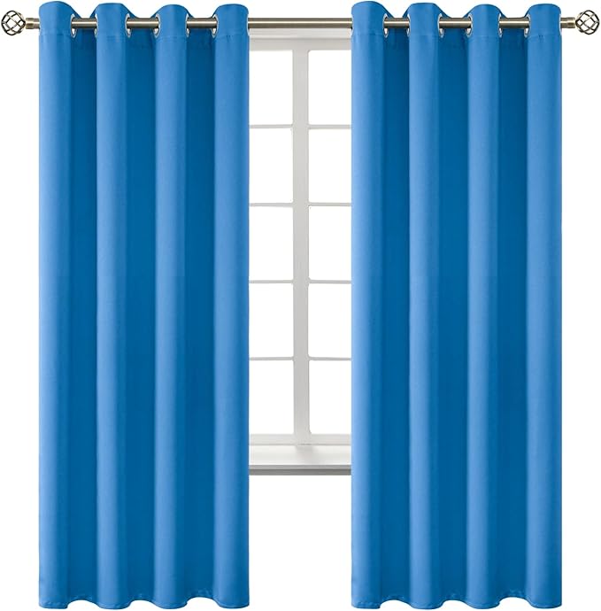 BGment Room Darkening Curtains 72 Inches Long by BGment