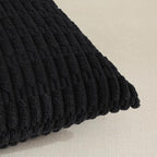 Fancy Homi 4 Packs Boho Black Decorative Throw Pillow Covers 12x20 Inch - Image 4