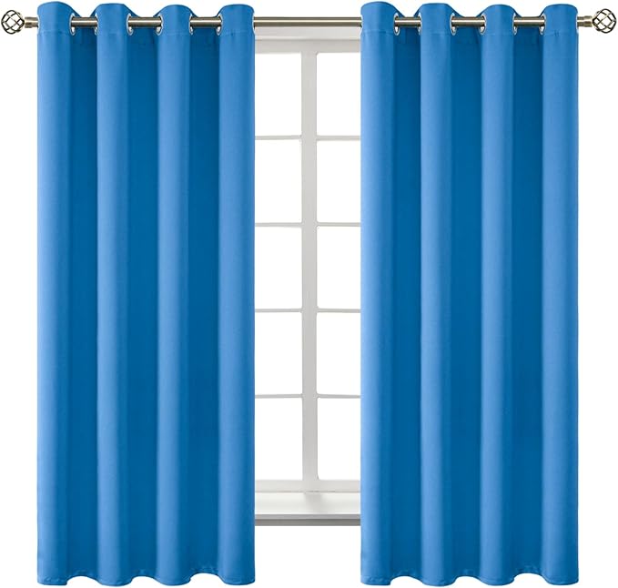 BGment Room Darkening Curtains 63 Inches Long by BGment