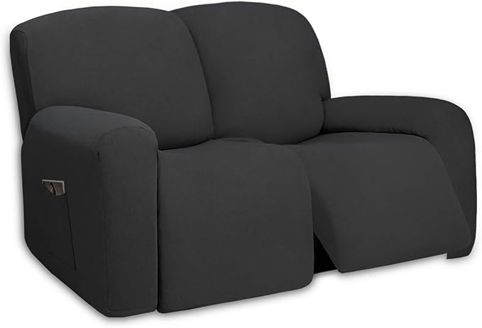 PureFit Super Stretch Loveseat Recliner Sofa Couch Cover by PureFit