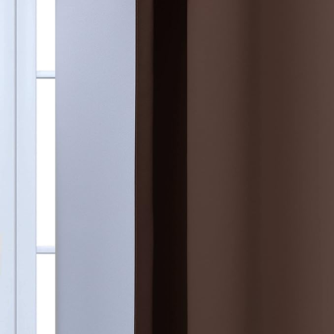 Yakamok Room Darkening Thickening Polyester Gradient Color Ombre Curtains - Image 7