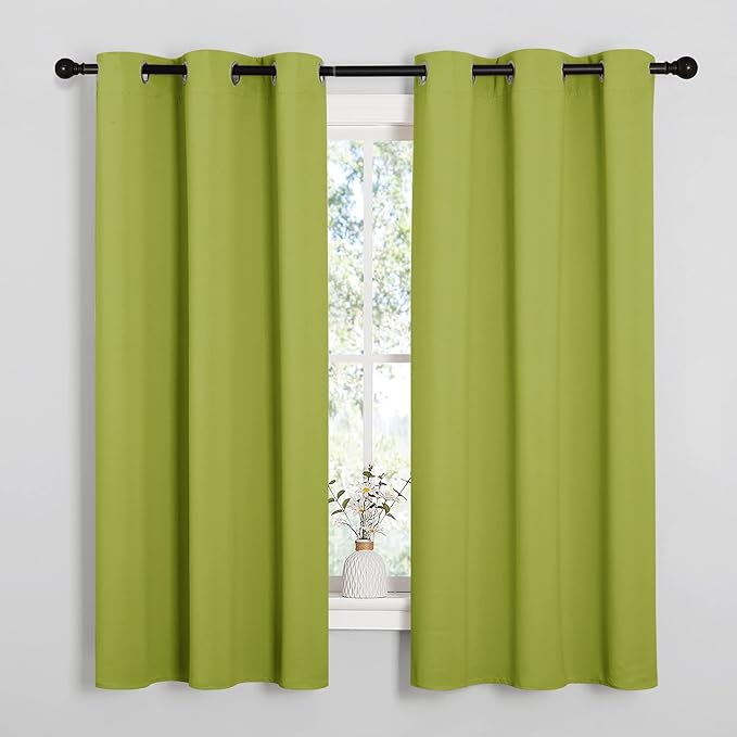 NICETOWN Thermal Insulated Solid Grommet Top Blackout Holiday Decorative - Image 2