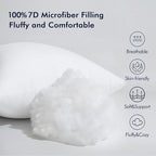 MIULEE Throw Pillow Insert Premium Pillow Stuffer Sham Rectangle - Image 2