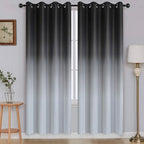 SimpleHome Ombre Room Darkening Curtains by SimpleHome