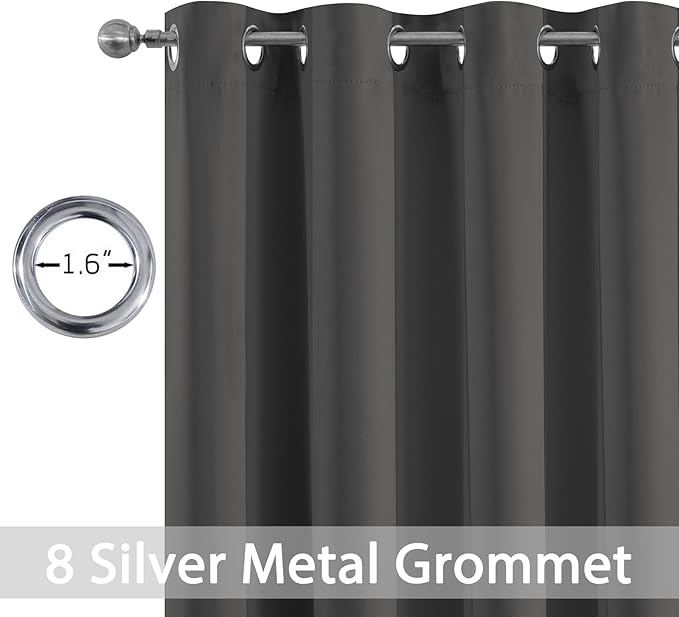 Yakamok 96 Inch Long Blackout Curtains - Image 2
