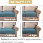 H.VERSAILTEX Super Stretch Individual Chaise Cover Sectional Couch Covers - Image 8