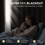 Joydeco Blackout Curtains 95 Inches Long 1 Panel, Thermal Insulated Long - Image 3