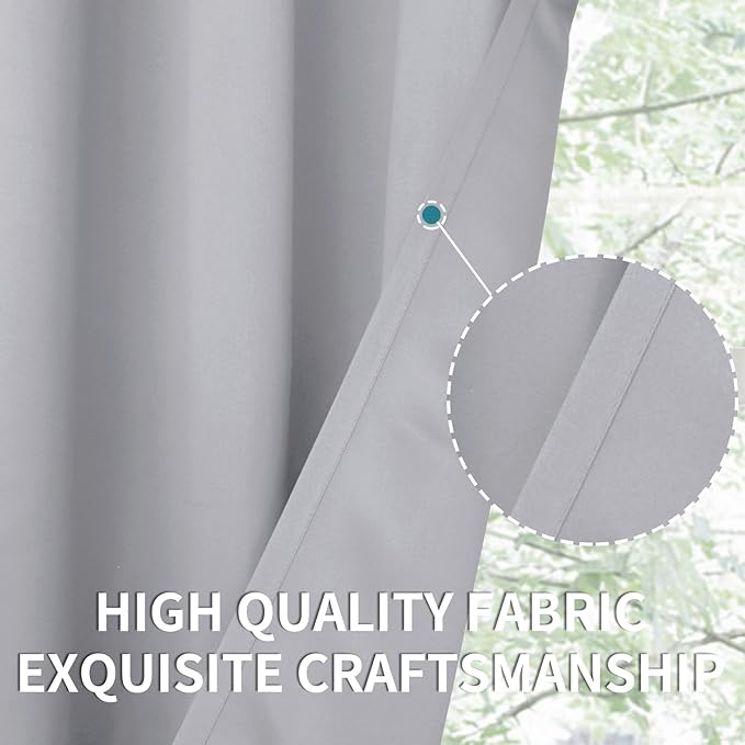 BGment Room Darkening Curtains 120 Inches Long - Image 7