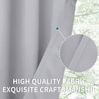 BGment Room Darkening Curtains 72 Inches Long - Image 7