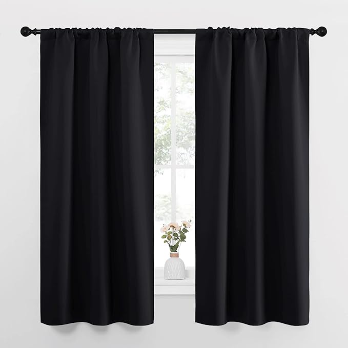 NICETOWN Black Out Curtain Panels by NICETOWN