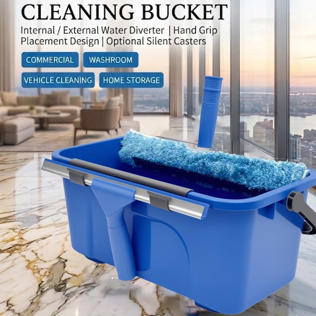 window cleaner tool Wash Bucket Set, Cleaning Squeegee Scrubber Washing Kit