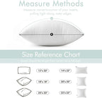 MIULEE Pillow Insert 18x18 Inch Set of 4, Decorative Square Throw Pillow Inserts - Image 6
