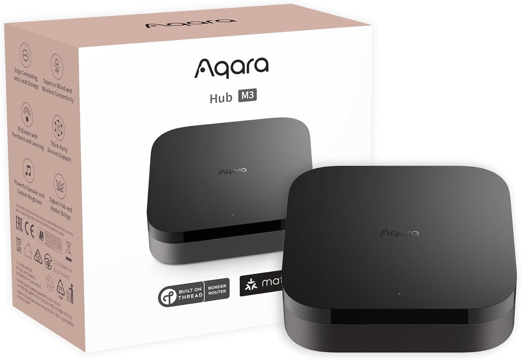 Aqara Smart Home Hub M3 for Advanced Automation, Matter Controller, IR