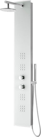 ANZZI Shower Panel 64"", Veld Series, Body Massage 2 Jetted Shower Panel
