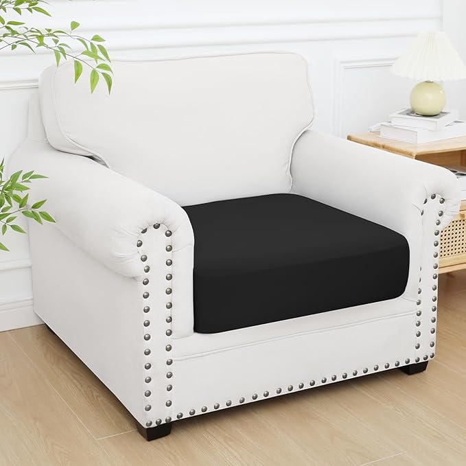 Smiry Printed Couch Cushion Covers, Stretch Soft Couch Covers - Image 5