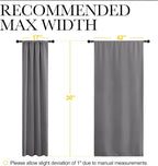 NICETOWN RV Bunk Curtains, Thermal Insulated Rod Pocket Blackout Blinds & Drapes - Image 7