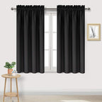 DWCN Blackout Curtains Thermal Insulated Energy Saving Bedroom and Kitchen by DWCN