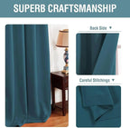 H.VERSAILTEX Blackout Curtain for Living Room Small Window Kitchen Blackout - Image 3