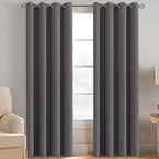 H.VERSAILTEX Blackout Curtains for Bedroom Thermal Insulated Curtains Grey by HVERSAILTEX